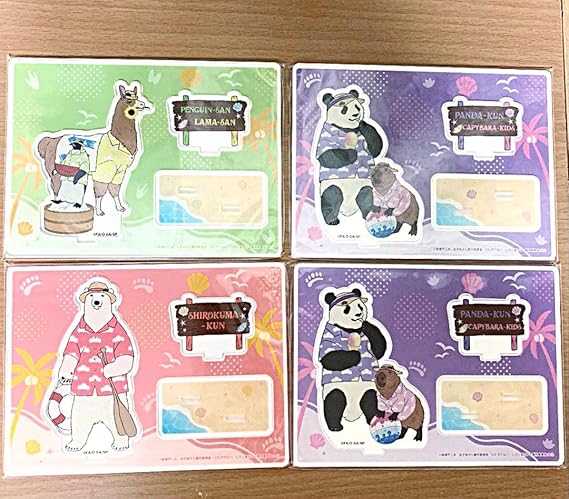 Amazon しろくまカフェ おそ松さん コラボ アクリルスタンド 4点セット アイドル 芸能人グッズ 通販