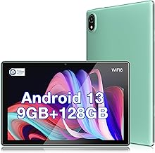 DOOGEE U10 Tablet 9GB RAM+128GB ROM/TF 1TB, Android 13, 10 Pollici, Bluetooth 5.0, WiFi-6, 5060mAh, 1280 * 800, 5MP+8MP, Widevine L1, TÜV Luce Blu Bassa