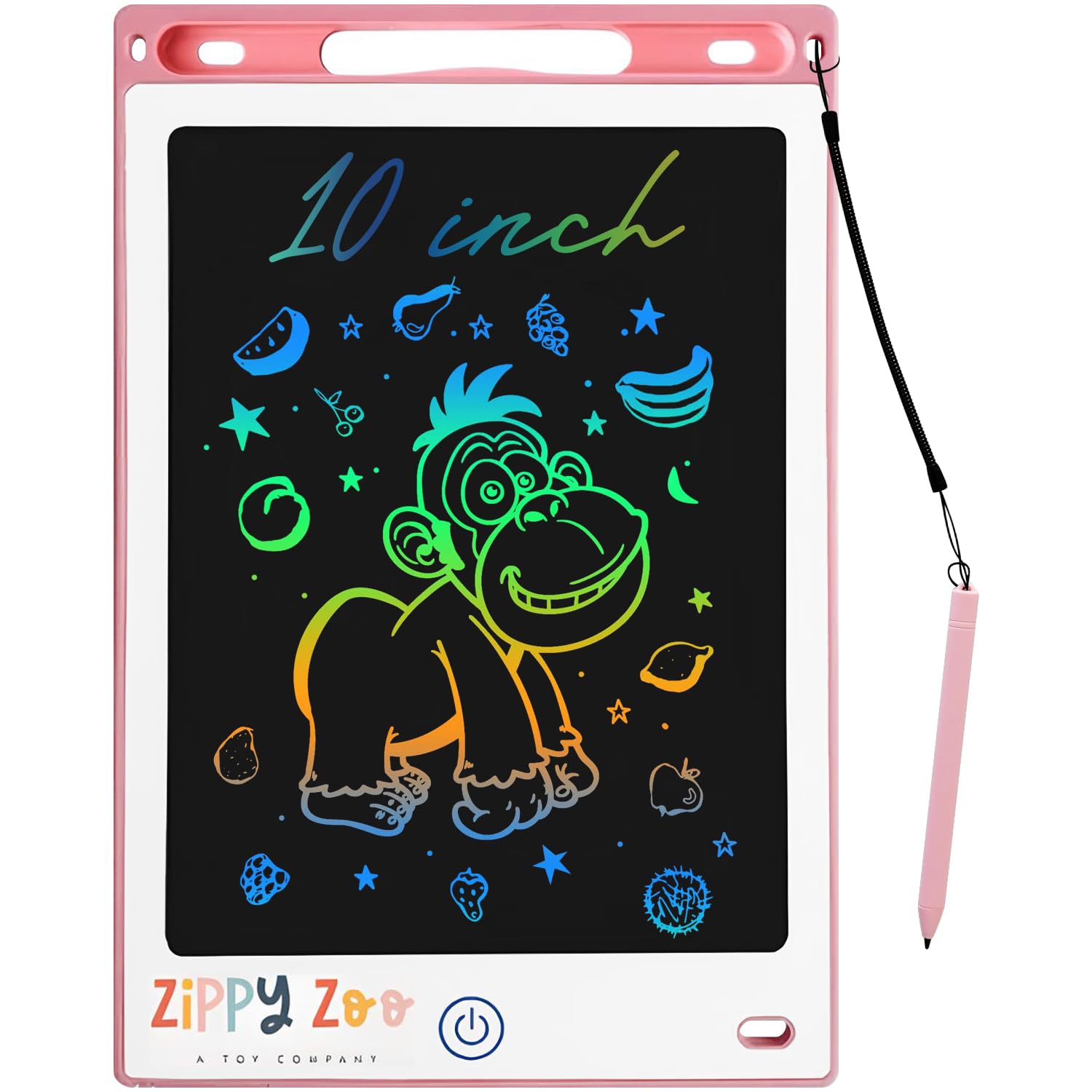 Photo 1 of ZIPPY ZOO 10 Inch LCD Writing Tablet | Electronic Drawing Pad with Colorful Lines