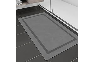 chakme Ultra Thin Bath Mat - The Ultimate Non-Slip, Absorbent Bath Mat for Your Bathroom!