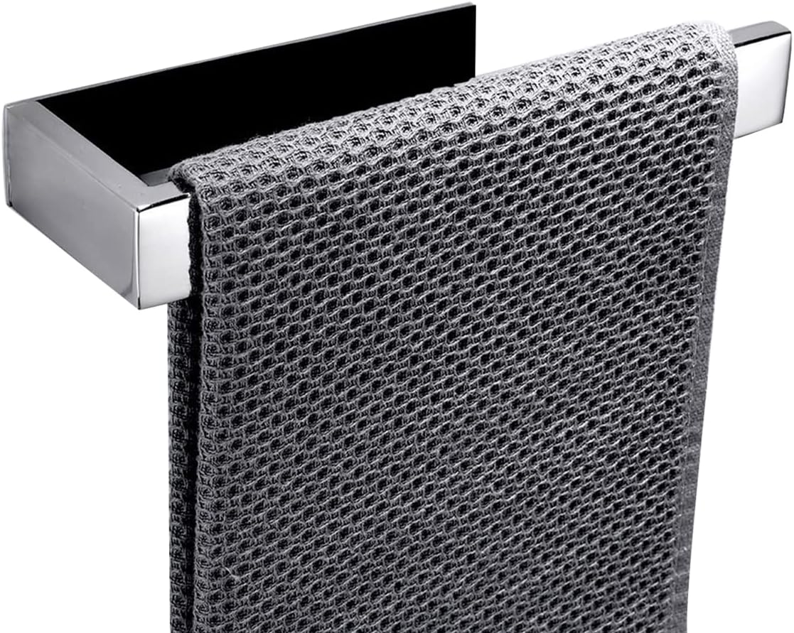 Hallyware Self Adhesive Hand Towel Holder SUS 304 Stainless Steel Towel