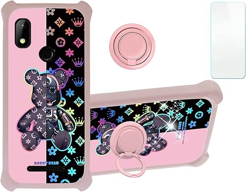 HotPepper Chilaca Plus - Funda compatible con Chilaca Plus de 6.5 pulgadas con protector de pantalla de vidrio templado, policarbonato duro +