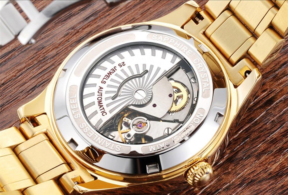 TEINTOP Carnival Couple Watches Men and Women Automatic Mechanical Watch Romantic for Her or His Set of 2