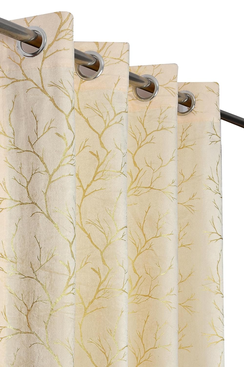See full amazon price history chart for Fabrilia Gold Foil Print Velvet Curtains for 9 Feet Long Door, Cream, Pack of 1 Piece Fabrilia Gold Foil Print Velvet Curtains for 9 Feet Long Door, Cream, Pack of 1 Piece (B0CWVTRYTC) Amazon Price History, Amazon Price Tracker