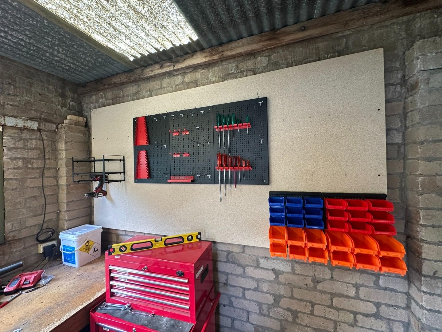 Power Tool Organizer, Drill Holder Wall Mount, Heavy Duty Garage Tool ...