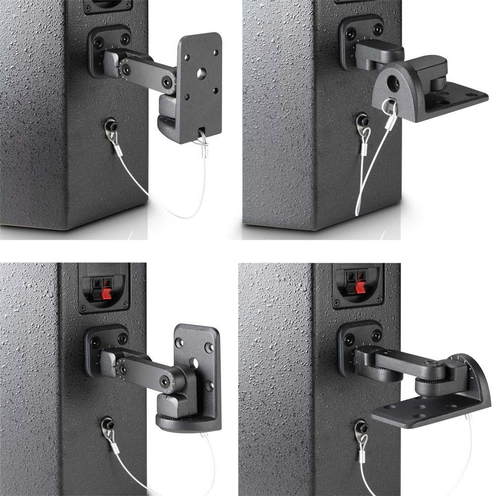 LD Systems SAT G2 Ldsatwmb10b – canal support de haut-parleur, Noir
