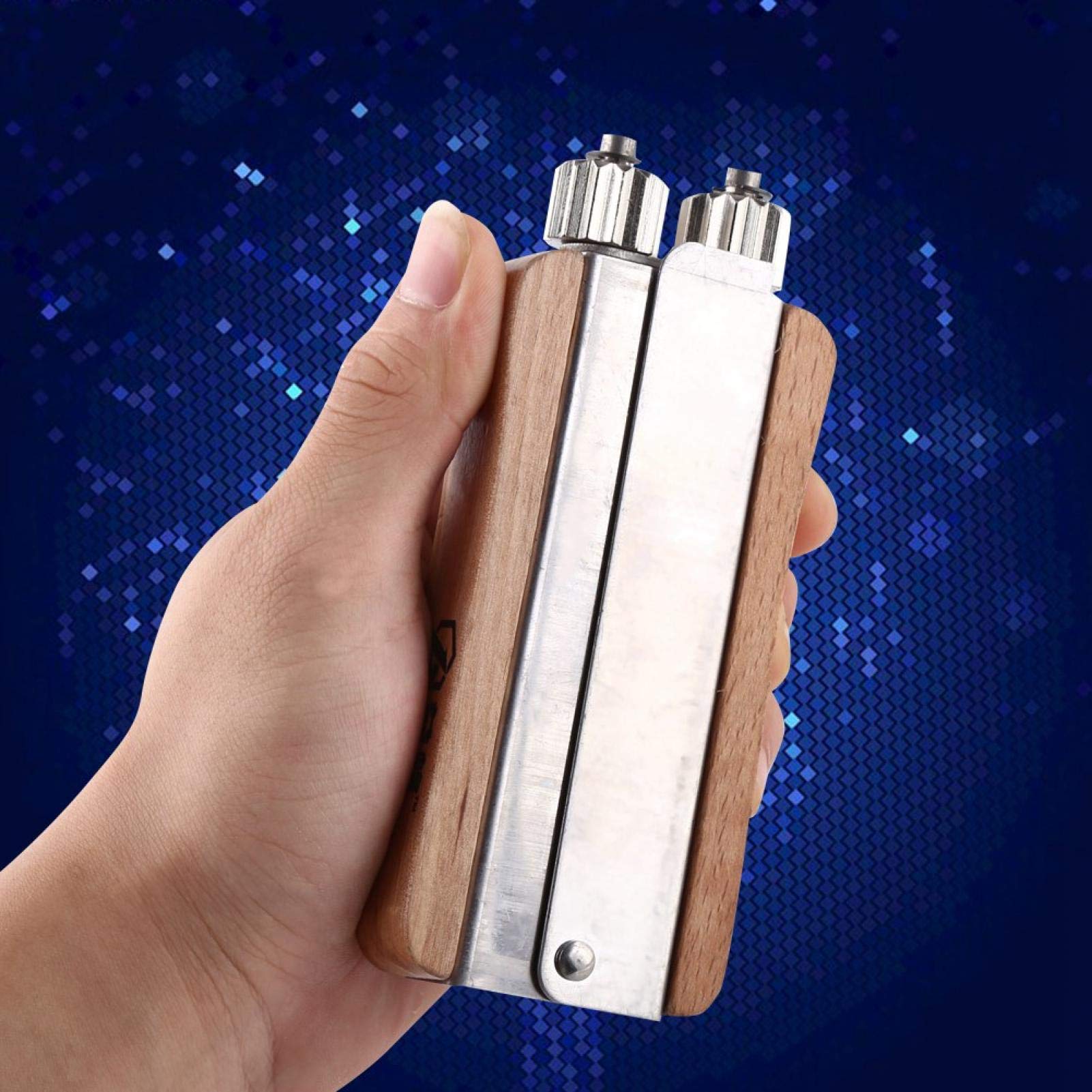 Strumento Di Crimpatura Per Fili D'Alveare | In Acciaio E Legno | Per Apicoltori | Tendifilo Professionale - Foto 3