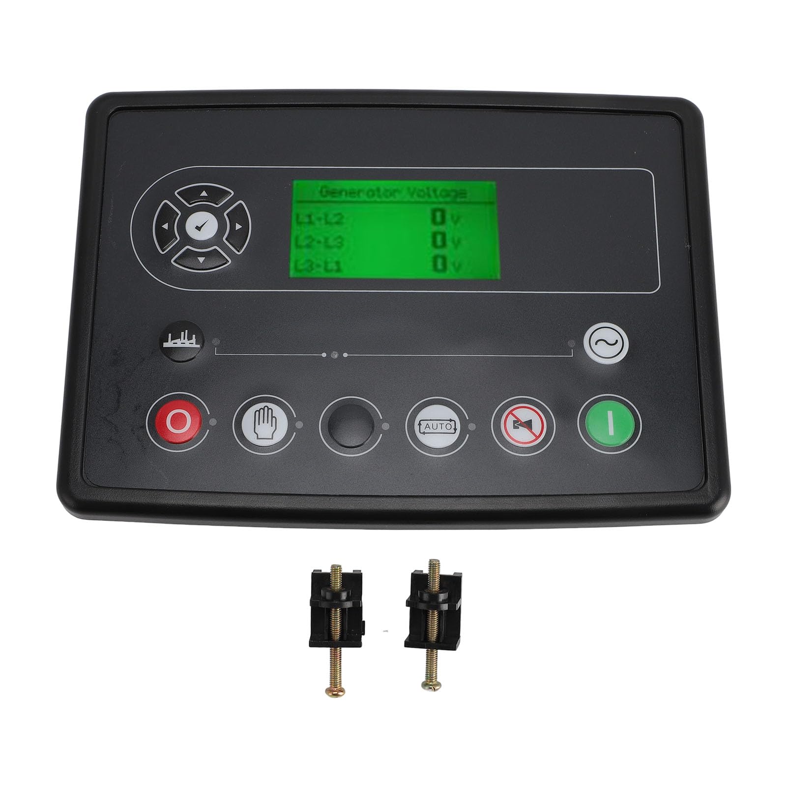 Controlador de generador Torvex, módulo de control de grupo electrógeno diésel 6110MKIII, panel de control de arranque automático manual 8-35 V con función PLC