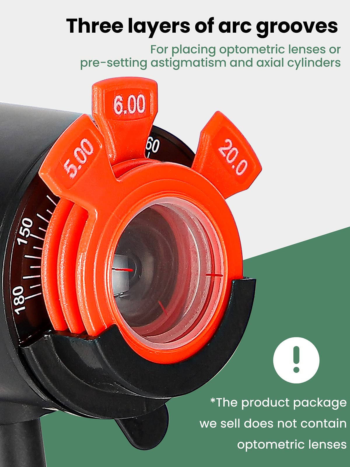 Huanyu Retinoscope Schematic Eye Model Eye for Retinoscopy Practice