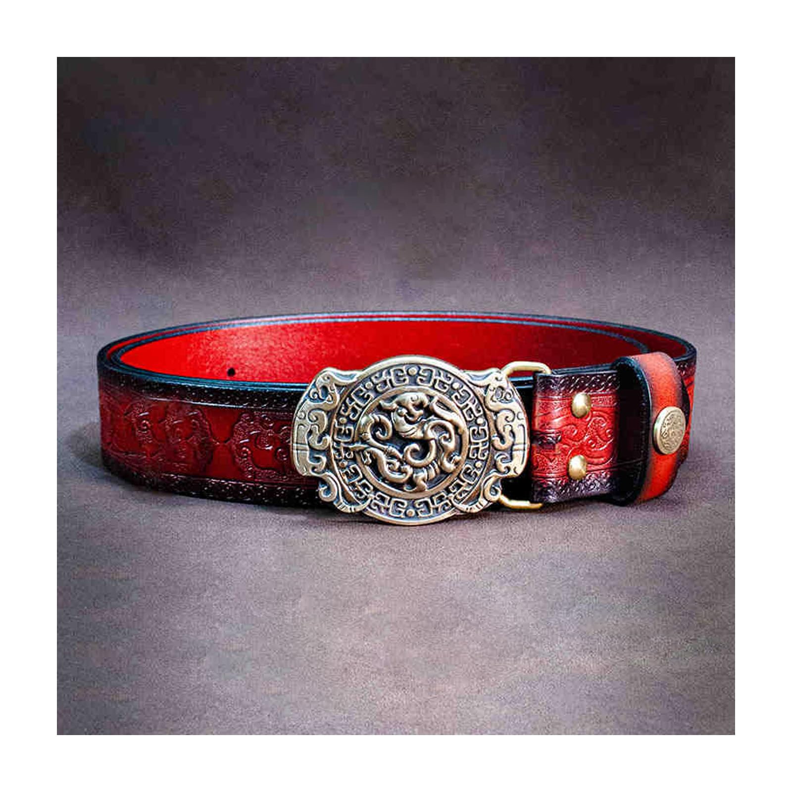 Cintura vintage in pelle con fibbia in rilievo western per donna e uomo, cintura in pelle da cowboy da cowgirl da uomo, cintura western da donna