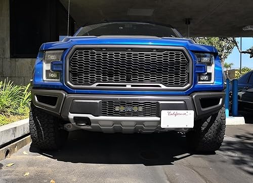 Miniatura 5 de iJDMTOY Kit de soporte de montaje para placa de matrícula delantera