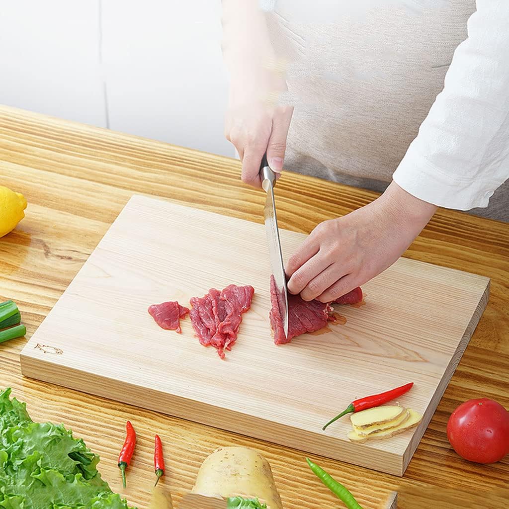Thickened Rectangular Cutting Board for Kitchen Professional Double Sided Chopping Board for Meat and Vegetables,Large