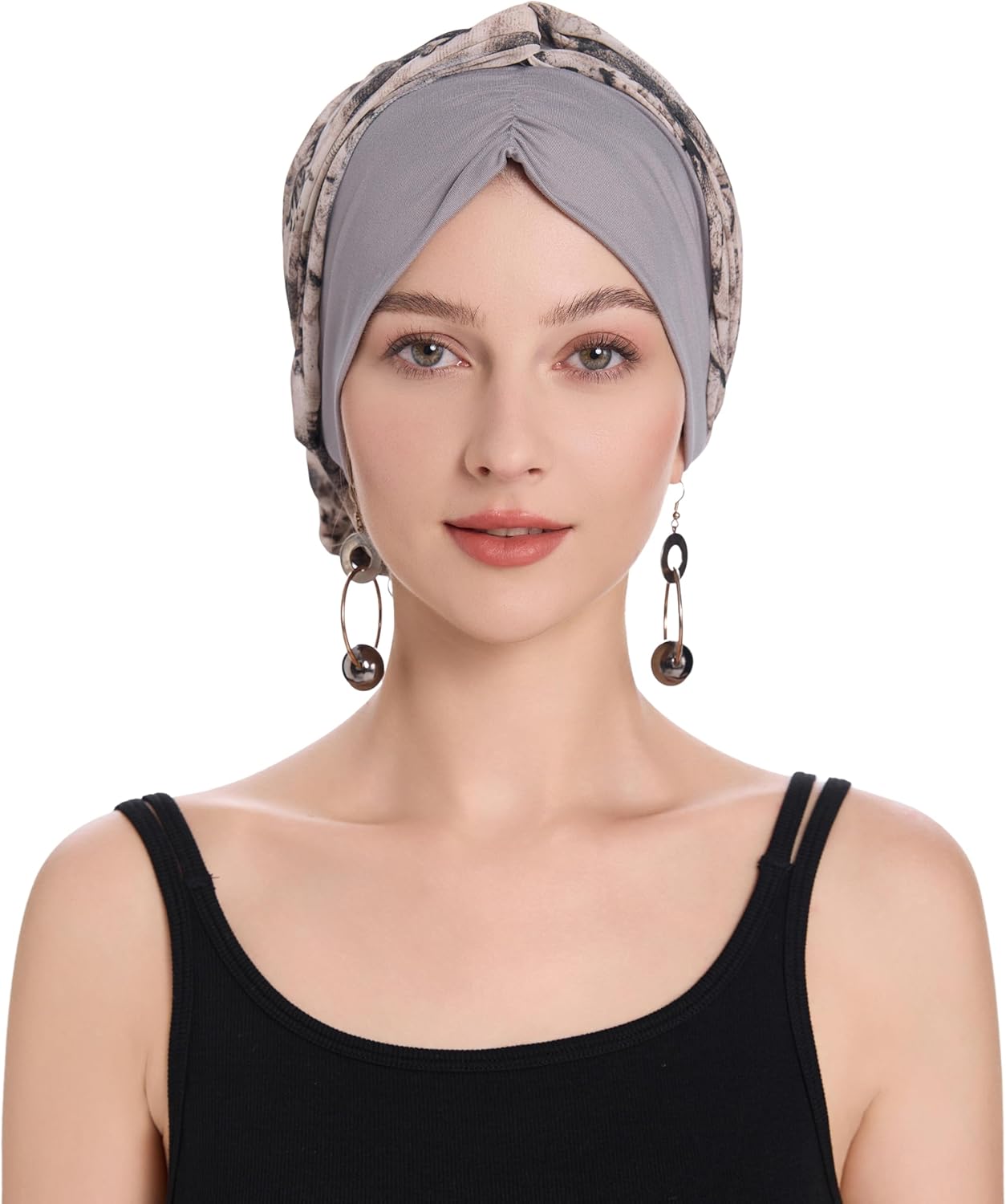 ZLYC Chemo Headwear Head Scarf Headwraps Long Head Covering Lightweight Beanie for Women - Image 3