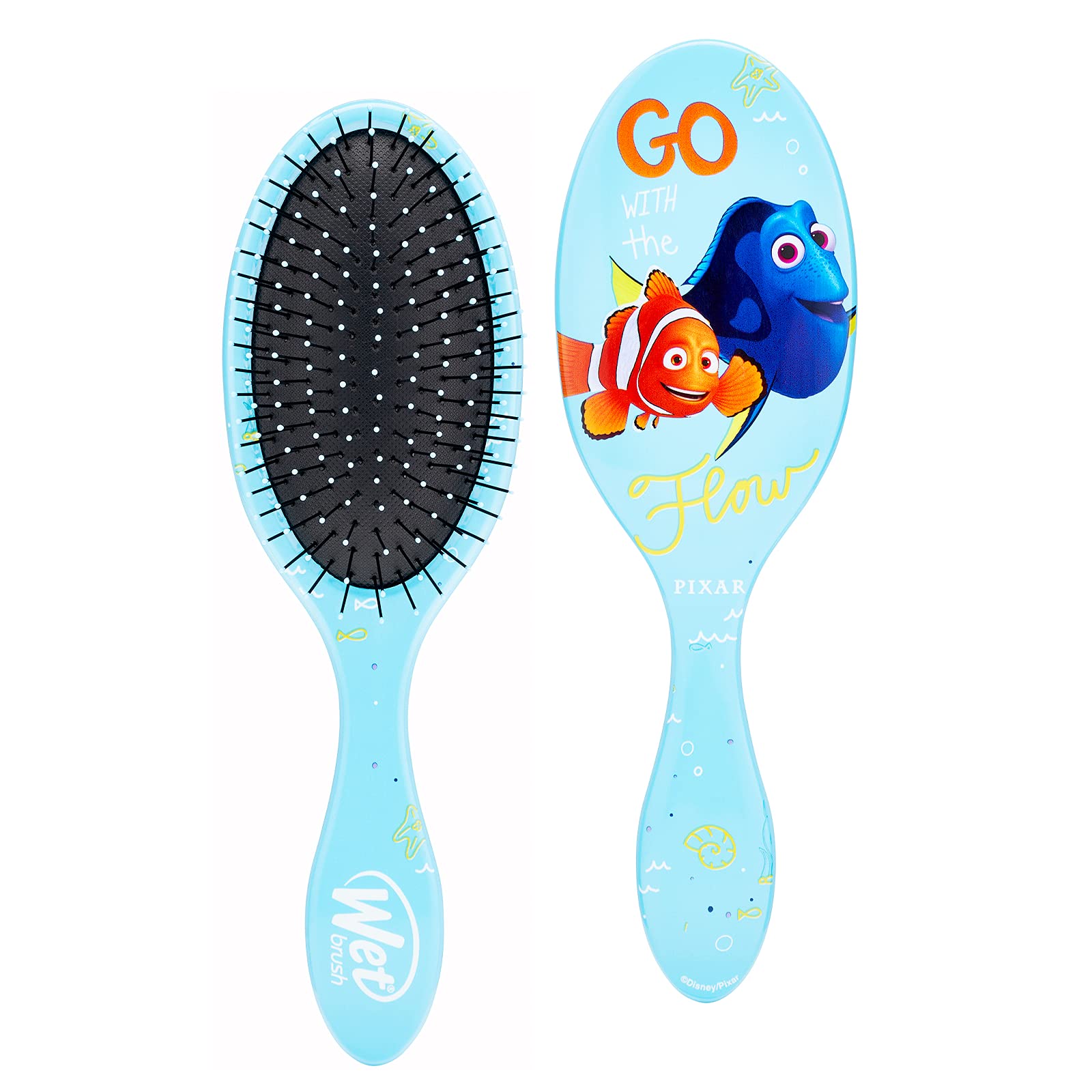 Wet Brush Pixar Squirt Detangler Hair Brushes Dory & Marlin Mini
