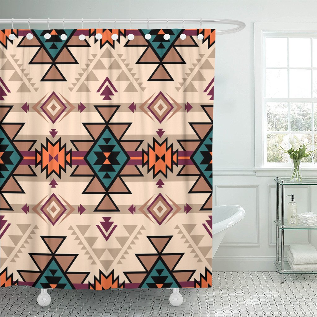 Aztec Shower Curtains Curtains & Drapes 2023