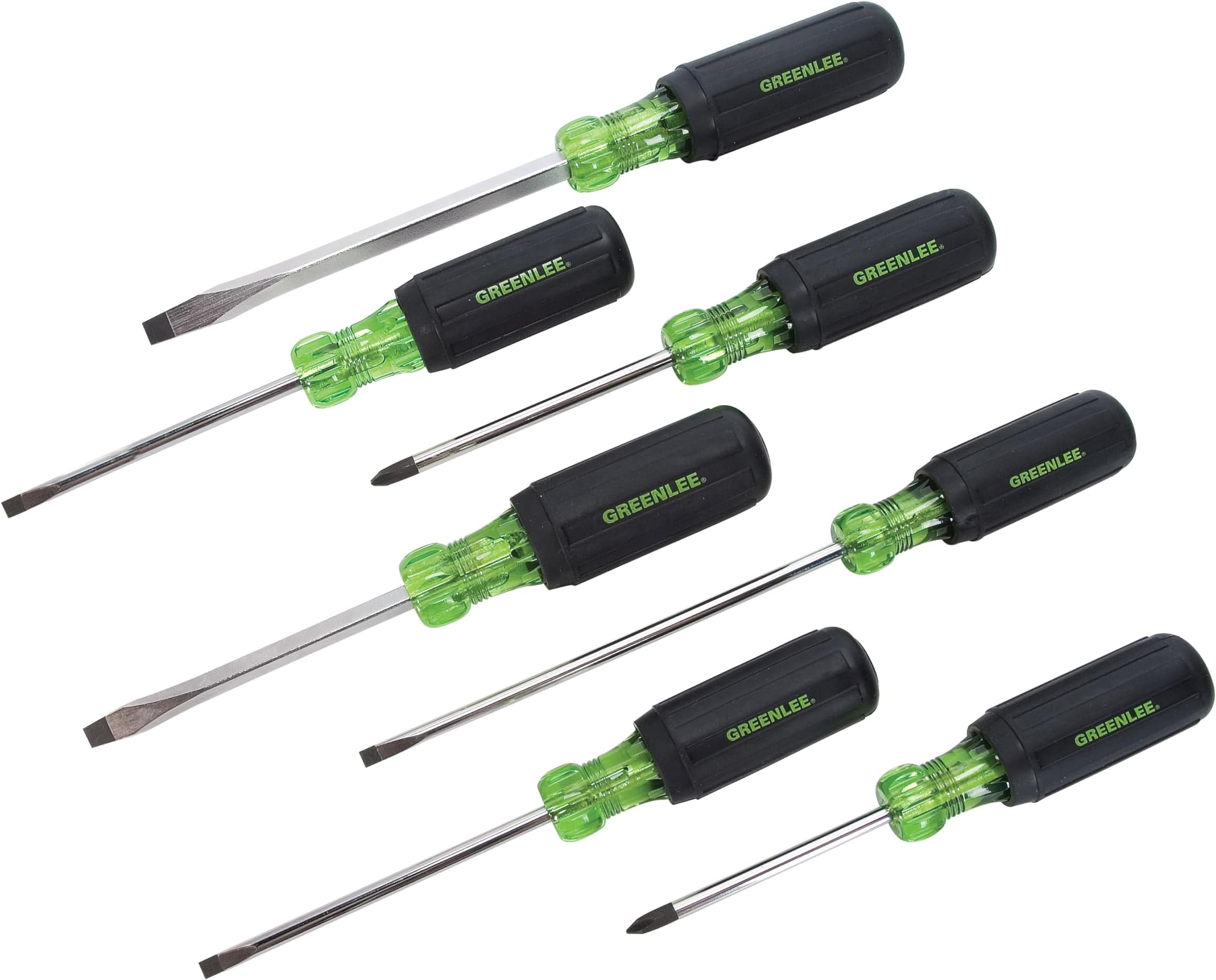 0153-02C 7-Piece Screwdriver Set with Cabinet, Keystone, and Phillips