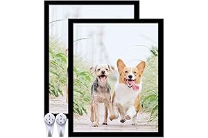 12x15 Picture Frame - Black Picture Frame - High Transparent Picture Frames...