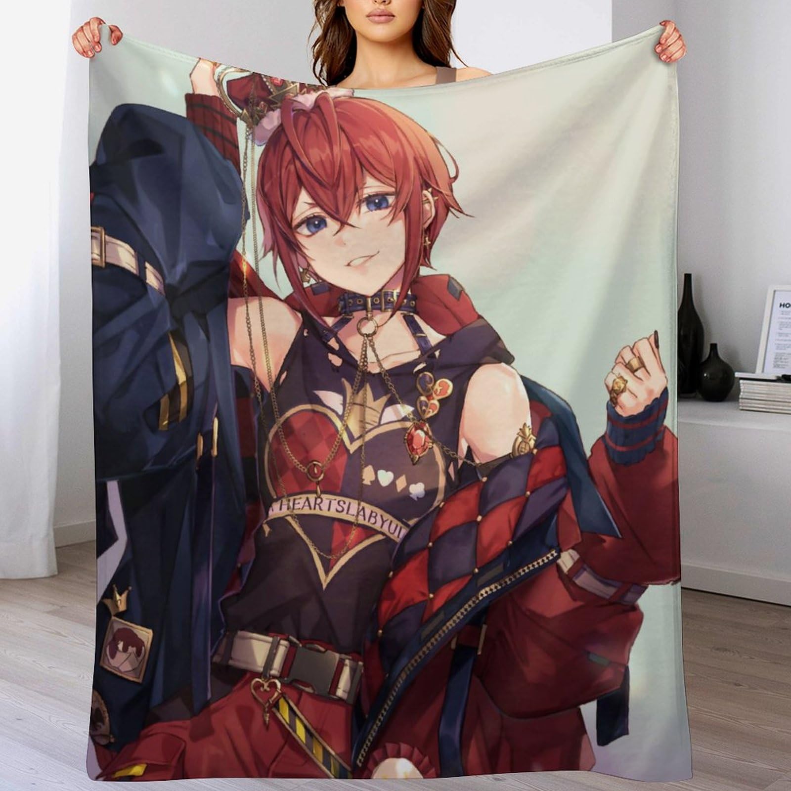 Amazon｜毛布 リドル・ローズハート ツイステ アニメ毛布 ブランケット