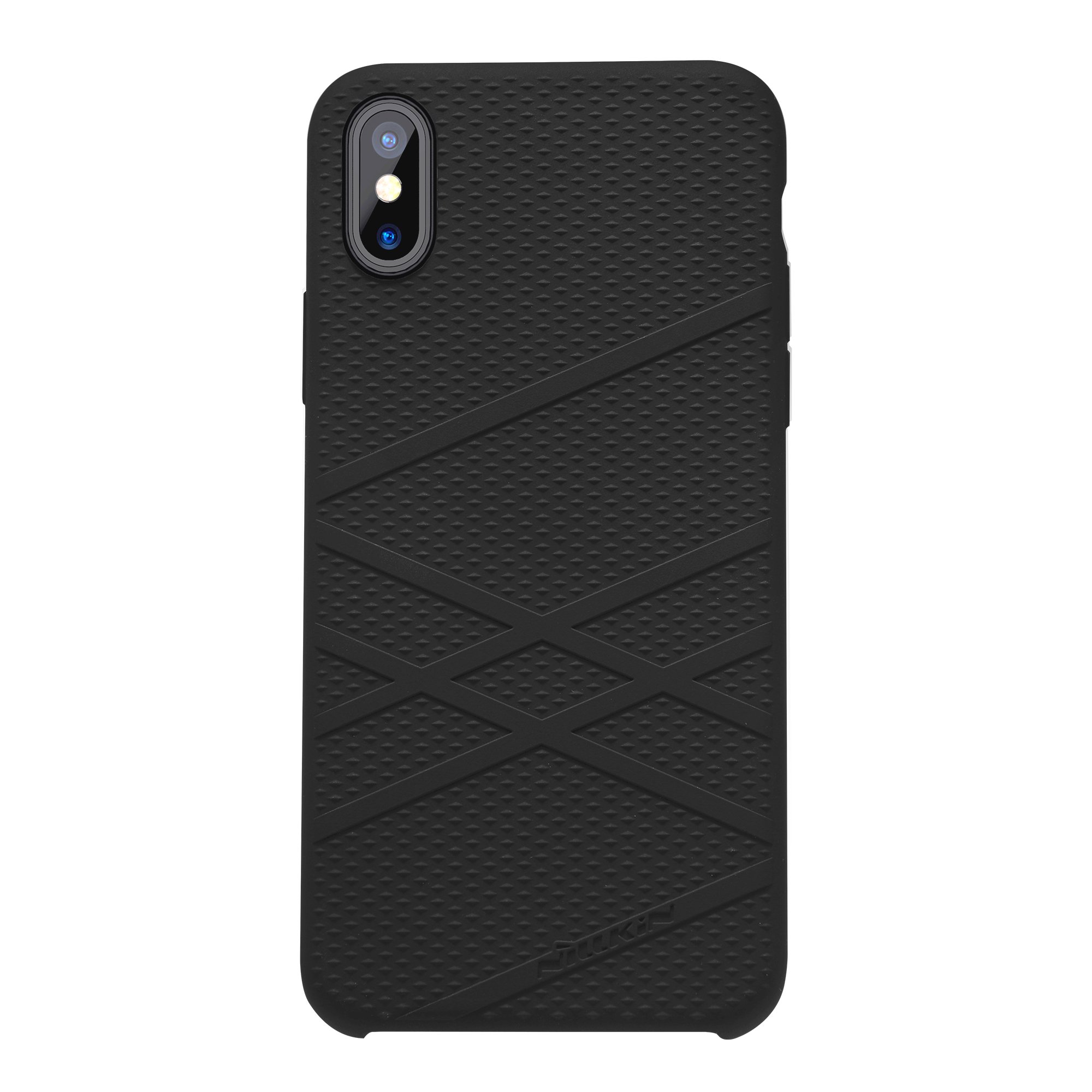 NillkinIphone Xs Flex Series Case Anti-Slip Silicone Rubber Case -Black