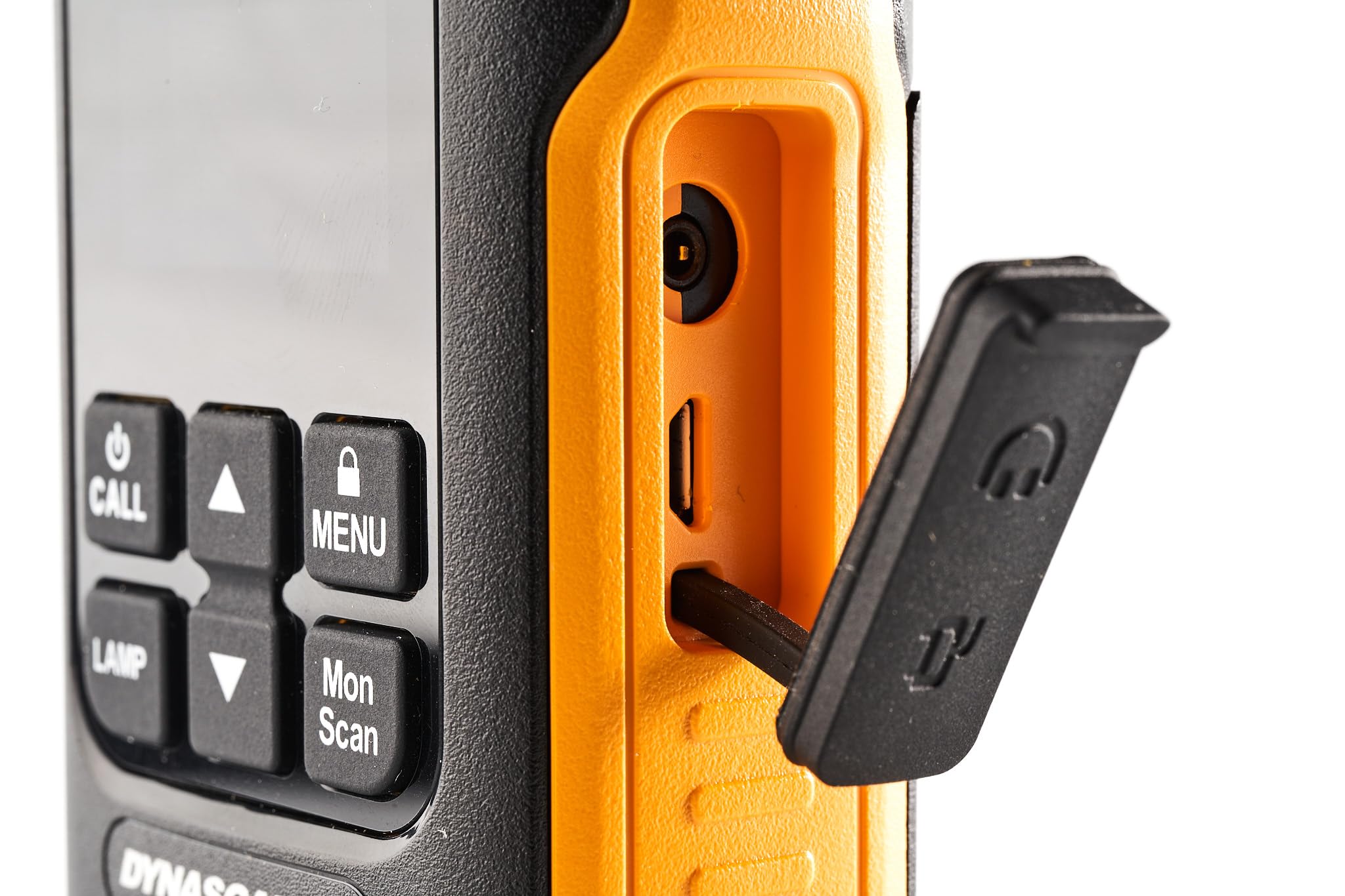 Dynascan F-15 Coppia Walkie Talkie Impermeabili IP67 Uso Libero PMR446, Ricetrasmittenti Galleggianti con SOS, Torcia LED, Funzione VOX, 16 Canali e Auricolari Inclusi