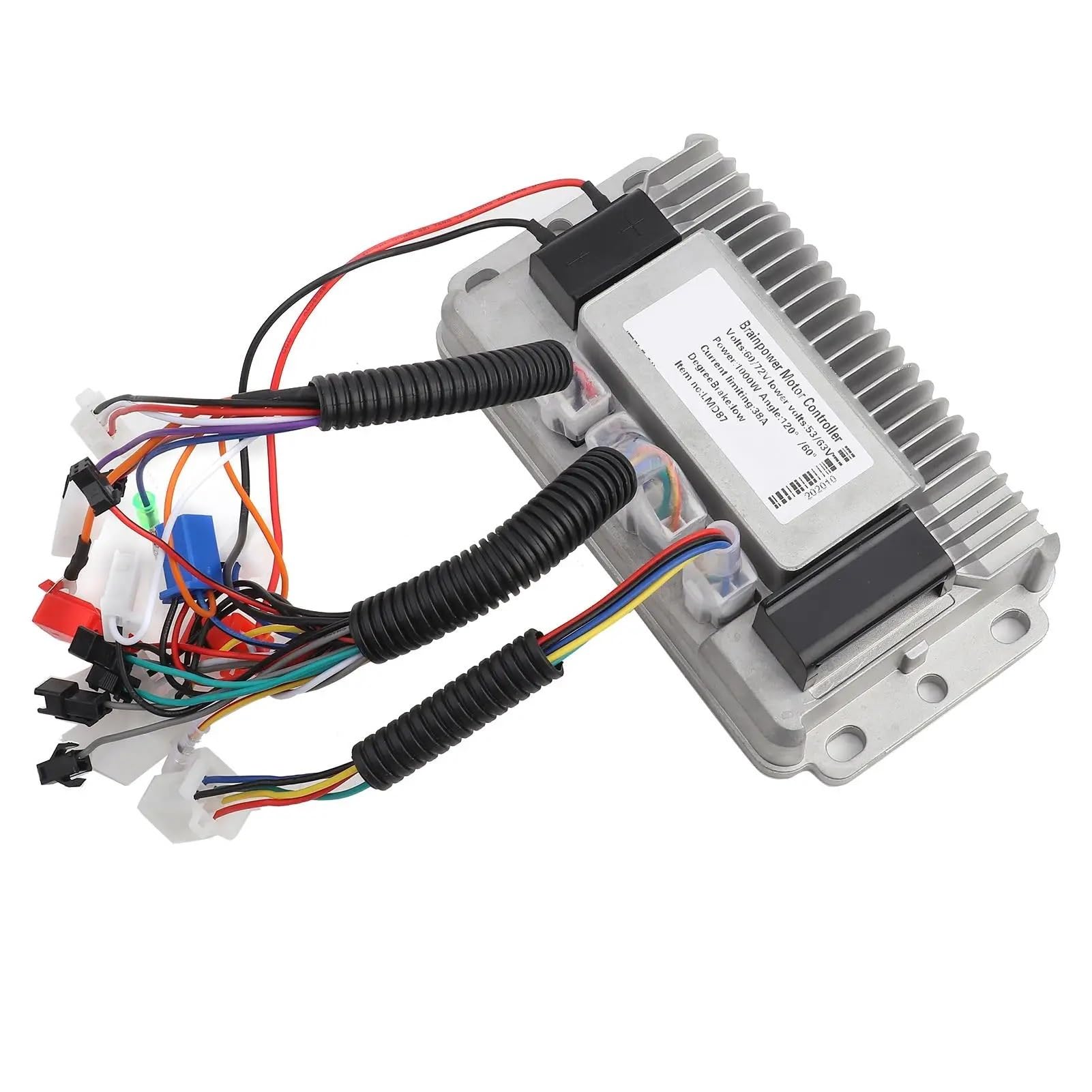 Centralina Monopattino Elettrico Controller for bici/scooter elettrico 36/48/60/72V 500-1000W 3 modalità Controllo velocità onde sinusoidali