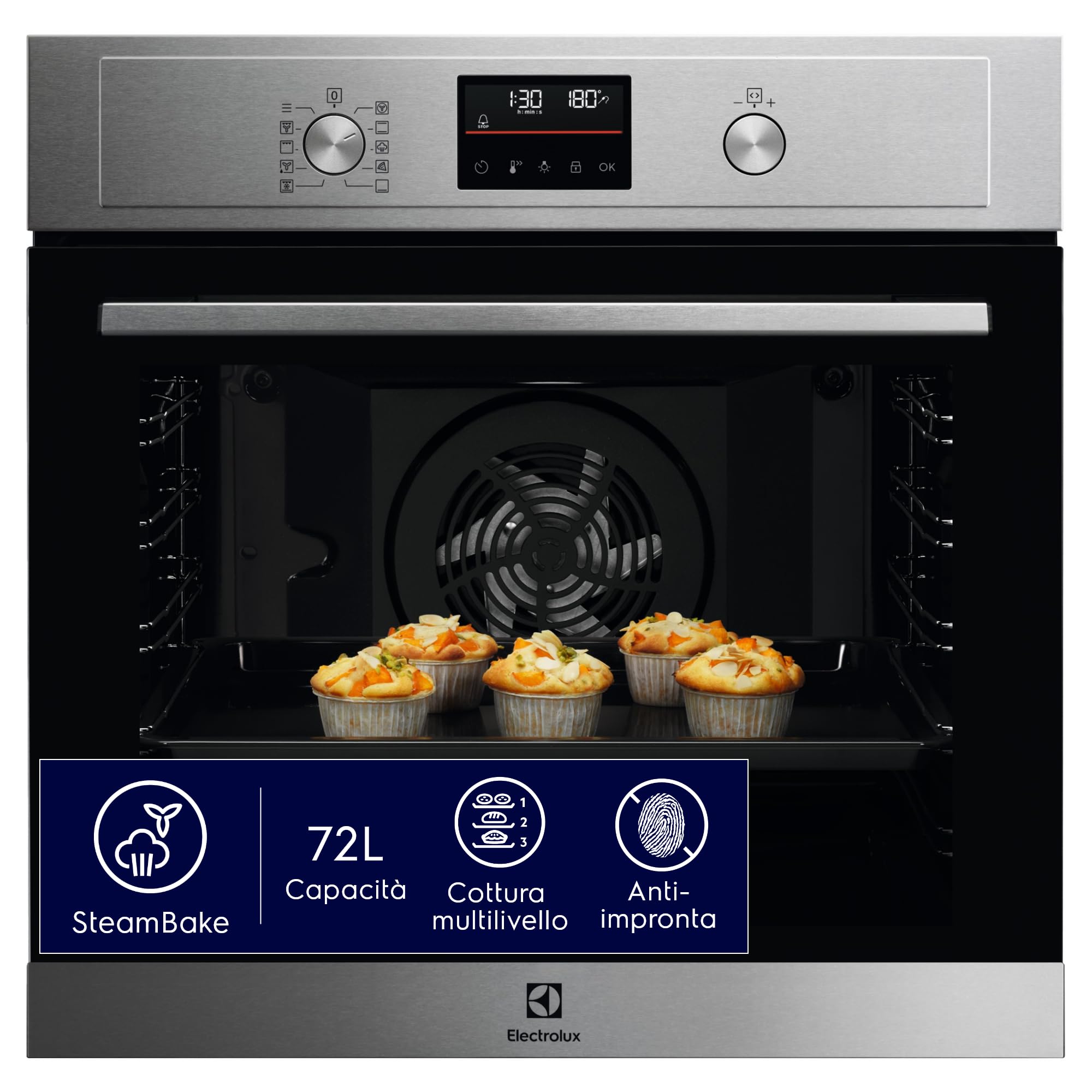 Electrolux FORNO PIRO/VAP EOD4P46TX A+ (949499679)