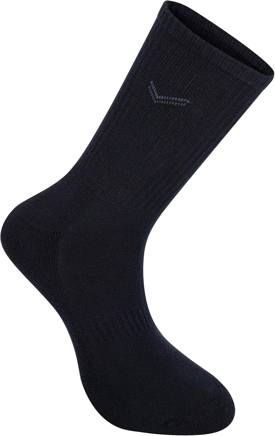 Bulusorganic Crew Socks, 3 Pair of 100% Organic Terry Cotton Socks, Compression for a Secure Fit, Reinforced Toe and Heel - Image 4