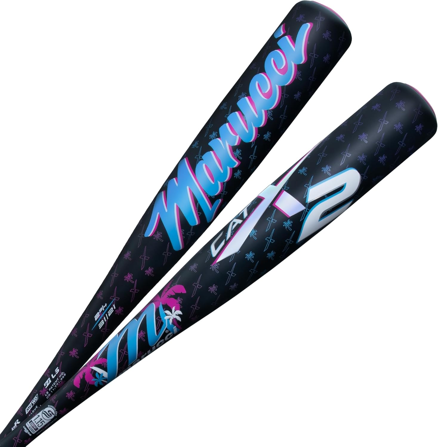 Marucci CATX2 VICE Senior Baseball Bat, 2 3/4" Barrel, -5, -8, -10 Drop, USSSA