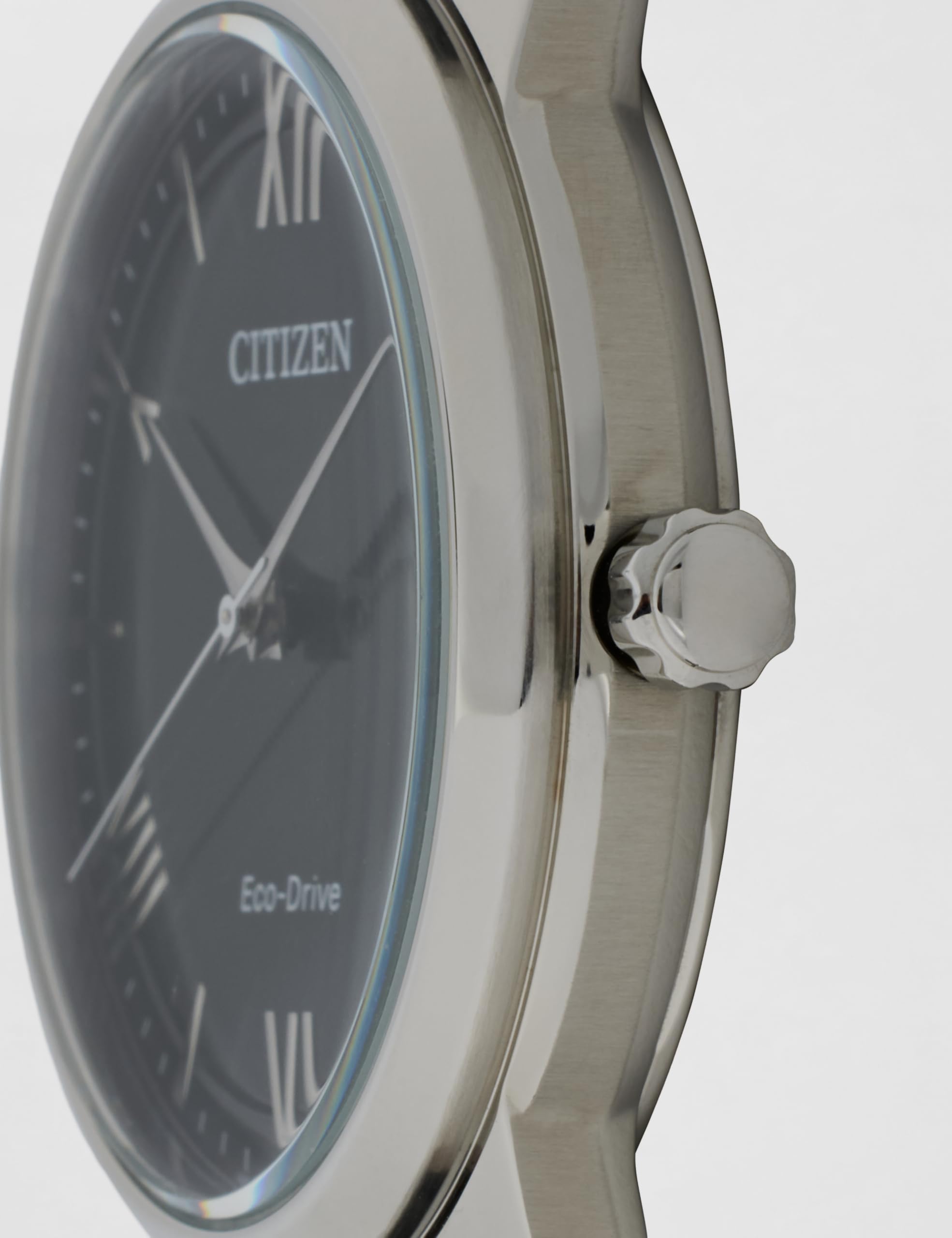 CITIZEN Herren Analog Quarz Uhr mit Leder Armband AW1231-07E | Eco-Drive Solar | Keine Batterie Nötig | Kristallglas | 4 bar Wasserdicht | 240 Tage Gangreserve | Datum | Lederband
