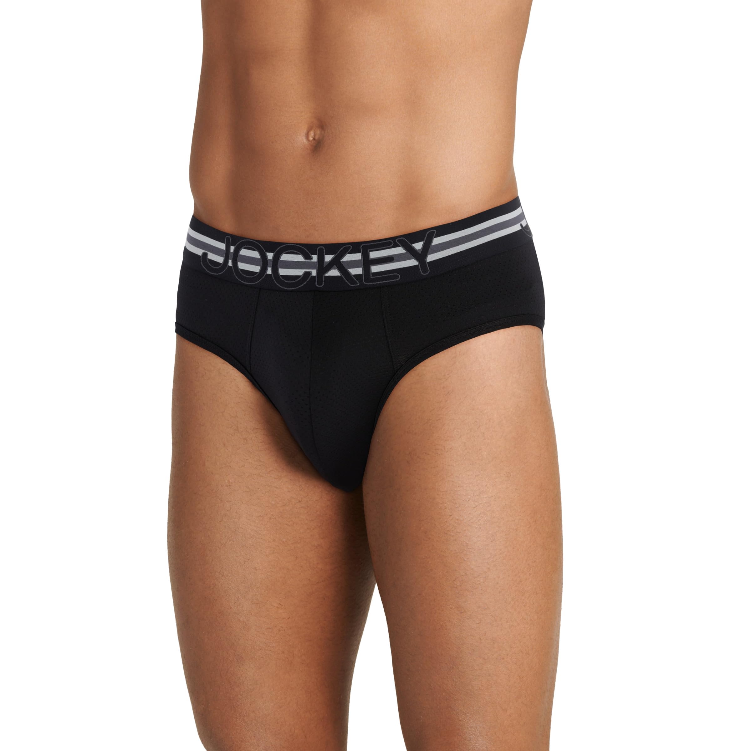Jockey Sport Men's Underwear Stability Pouch Microfiber Brief