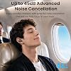 Auriculares inalámbricos TOZO NC9 con cancelación activa de ruido híbrida, 60H, pantalla LED | 6 micrófonos ENC para llamadas claras, sonido de graves profundos, IPX8, audífonos Bluetooth 5.3 de inserción, 32 ecualizadores vía APP, ajuste cómodo, negro 3