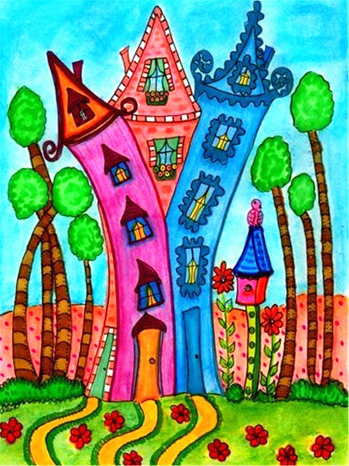Rompecabezas De Madera 6000 Piezas Dibujo Infantil Rompecabezas DifíCiles Rompecabezas Imposibles Rompecabezas Tamaño Final 179×105cm