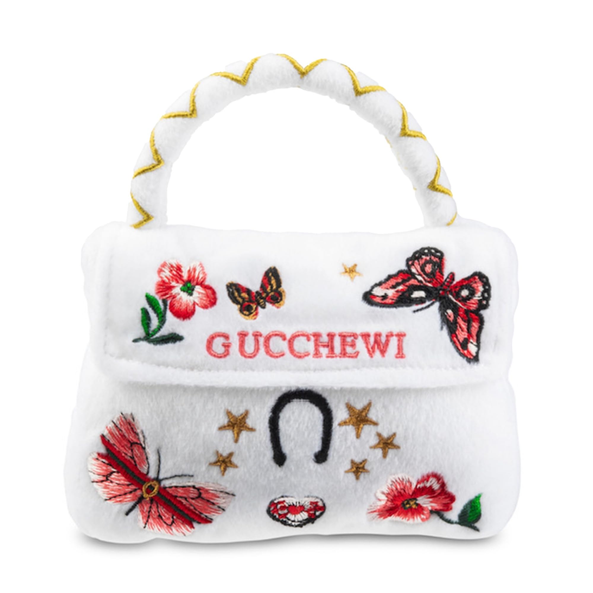 Dog Diggin Designs Runway Pup Collection | Unique Squeaky Parody Plush Dog Toys – Haute Couture Purses & Handbags