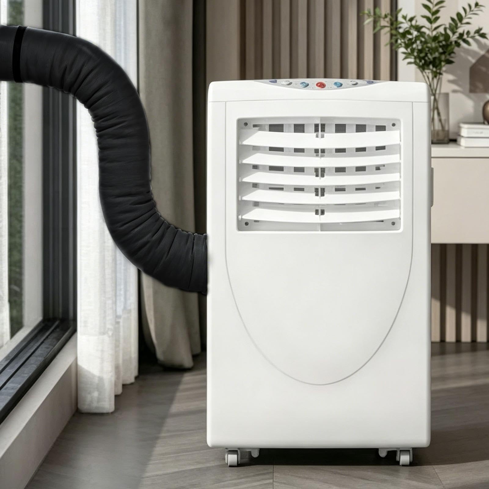 Gaine Isolante Pour Tuyau De Climatiseur,Résistant UV Et Anti-Poussière,Isolation pour tuyau d'évacuation climatiseur portable - Pour Refroidissement, Entretien, Protection Intérieure, Maison, Bureau,