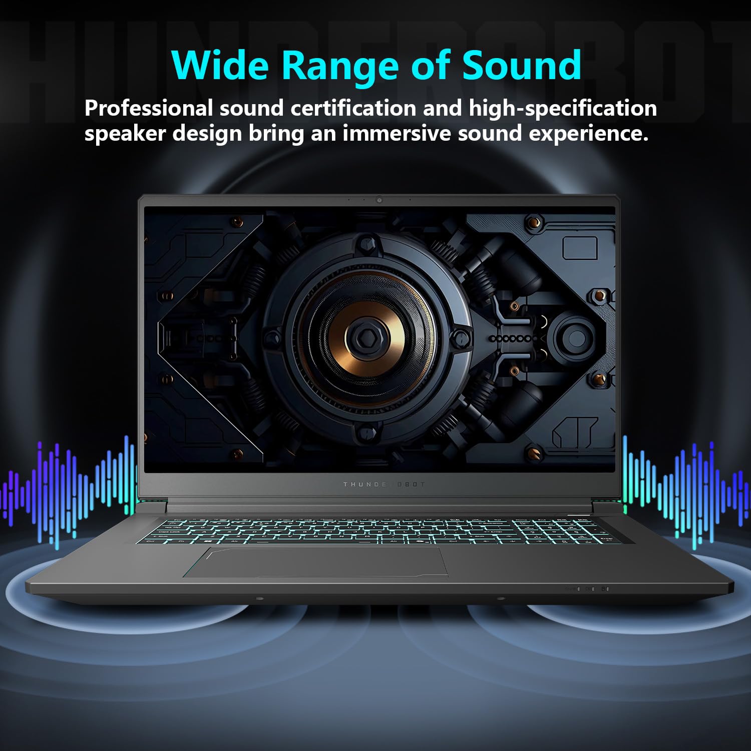 Thunderobot Storm 17 5070 Gaming Laptop, 17.3" QHD 165Hz 2K Display, Core i7-13620H, GeForce RTX 5070, 32GB DDR5 RAM, 1TB SSD, RGB Backlit Keyboard, HDMI, Wi-Fi 6, Win11 Home