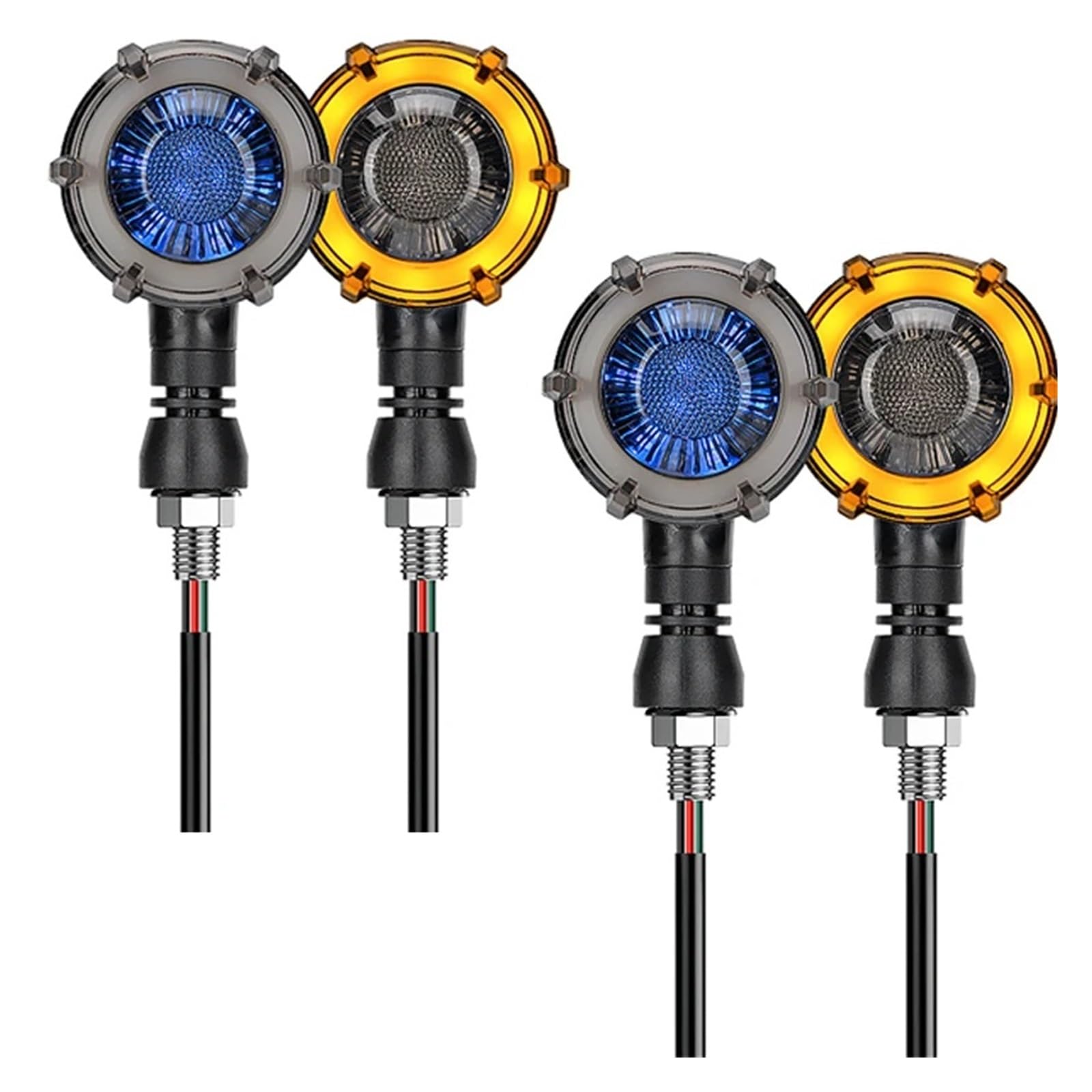 LED degli Indicatori direzione moto che scorrono flash Indicatoris Motos