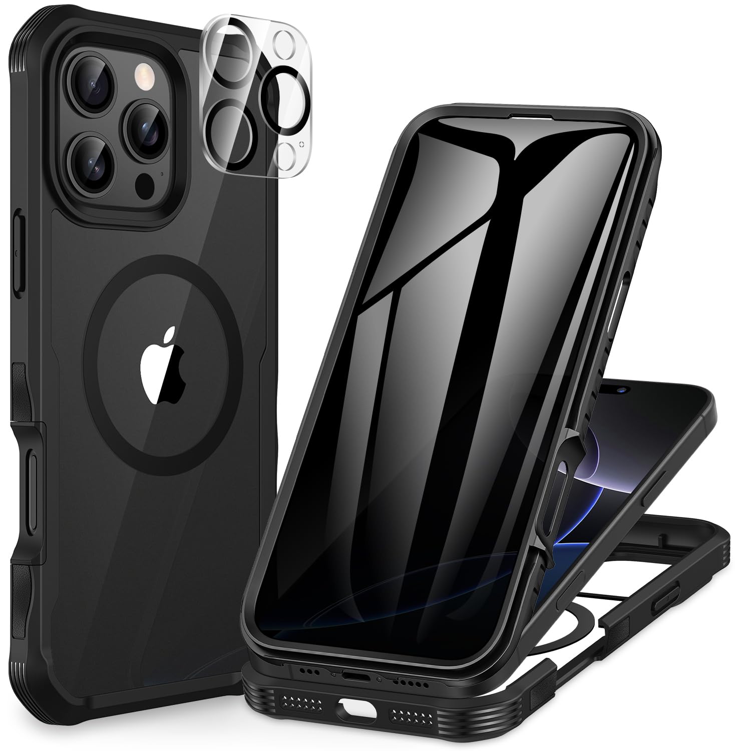 Coque 360° transparente pour iPhone 16 | SBS