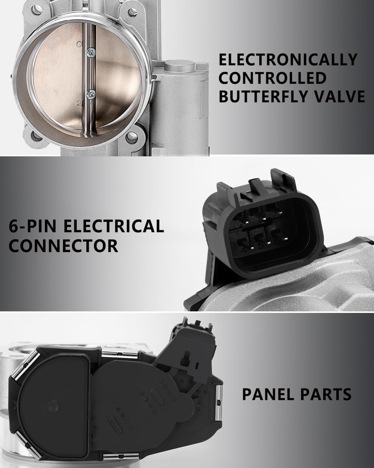 OKLPF Throttle Body TB1048 S20094 Compatible with 2008-2009 Buick Allure LaCrosse Super,2008-2012 GMC Canyon Chevy Colorado Impala SS,2008-2010 Hummer H3 H3T,2008 Isuzu i-370 Pontiac Grand Prix GXP