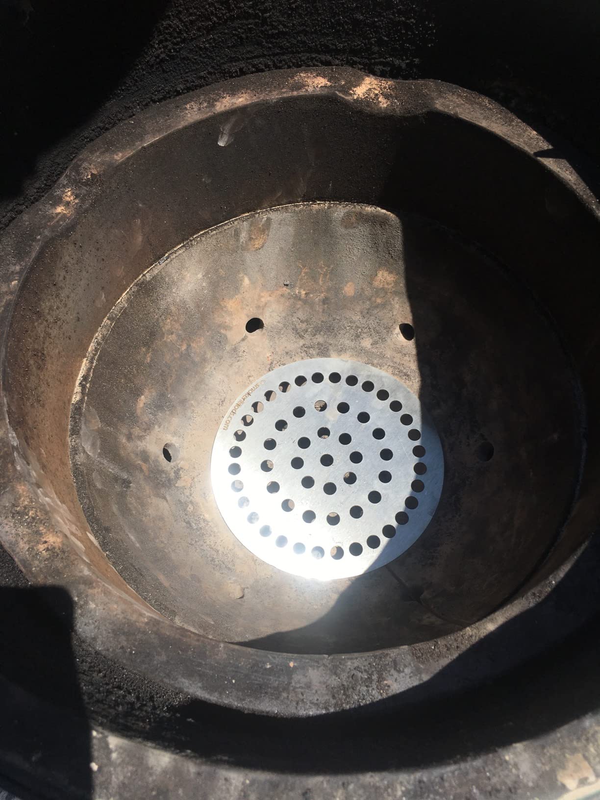 Stainless Steel Fire Grate for Big Green Egg Firebox, LG