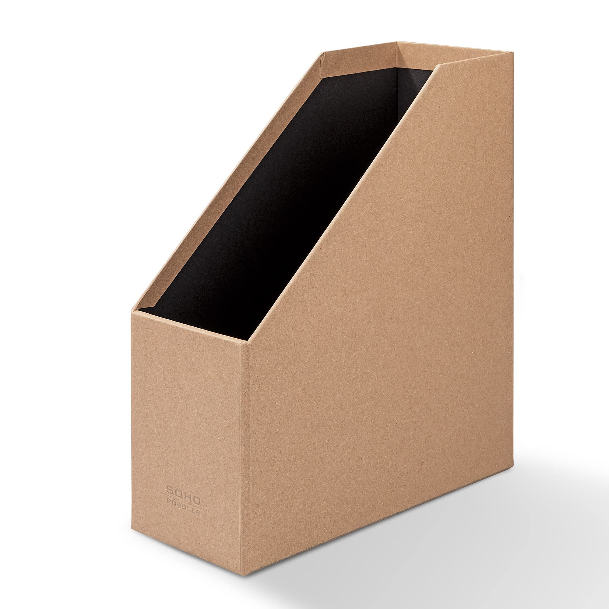 Cartella Per Riviste A4 | Con Maniglia | Denim | Organizzatore Ufficio O Casa | Rössler Papier