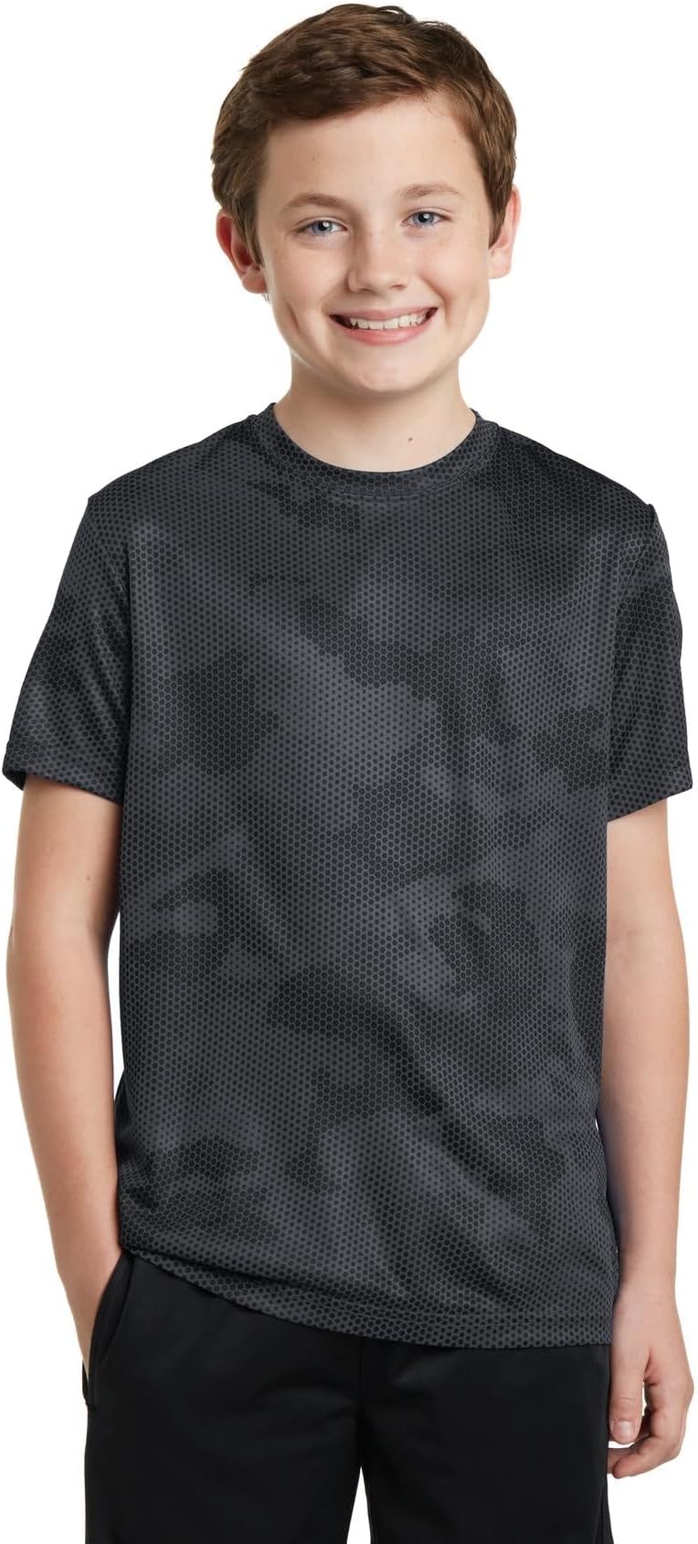 SPORT-TEKBoys' CamoHex Tee