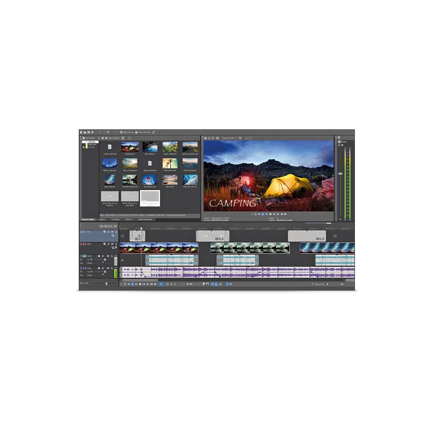 MAGIX VEGAS Movie Studio 14 Suite Multimedia-Software