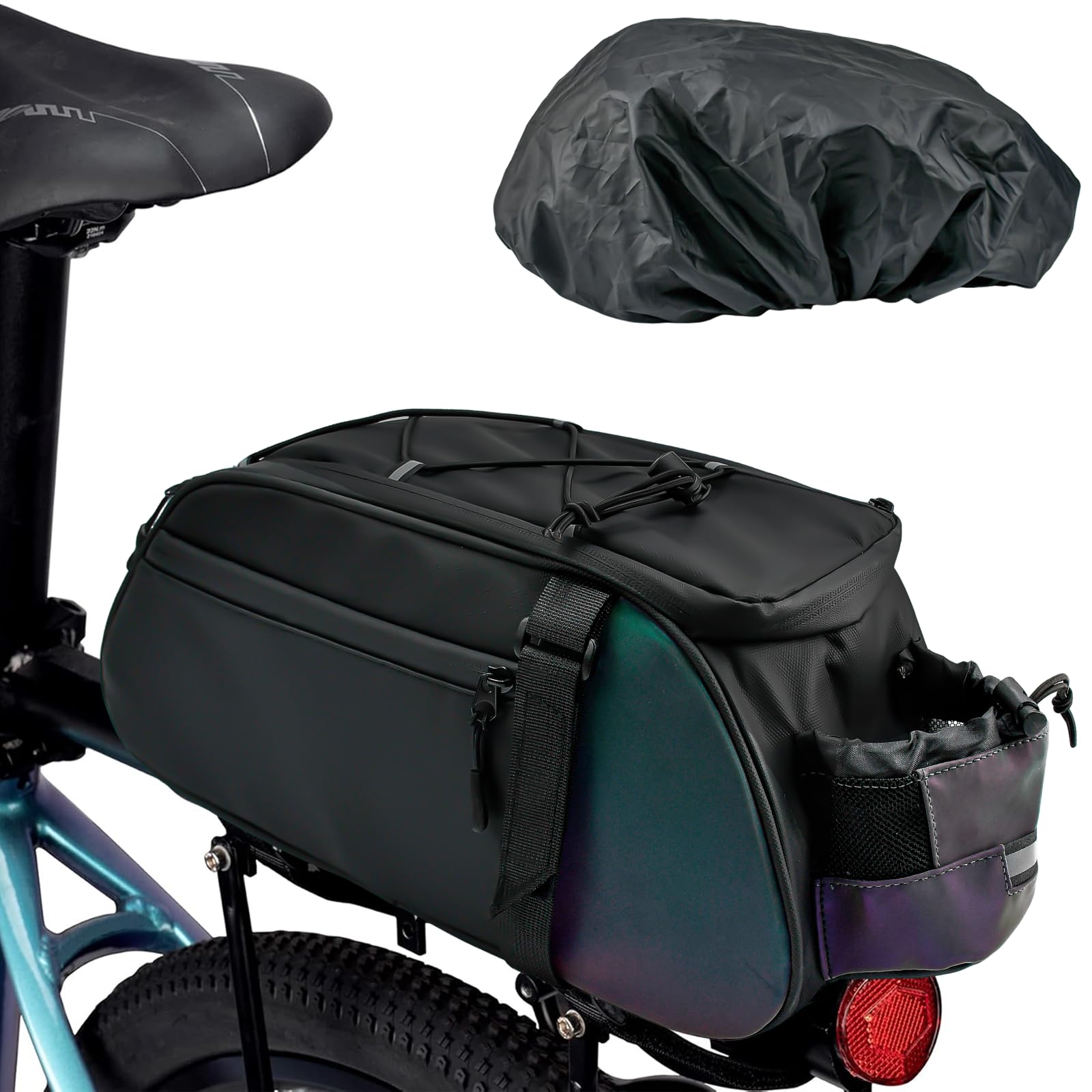 Borsa da Bici Multiuso – Borsa Posteriore Impermeabile per E-Bike e Pendolari