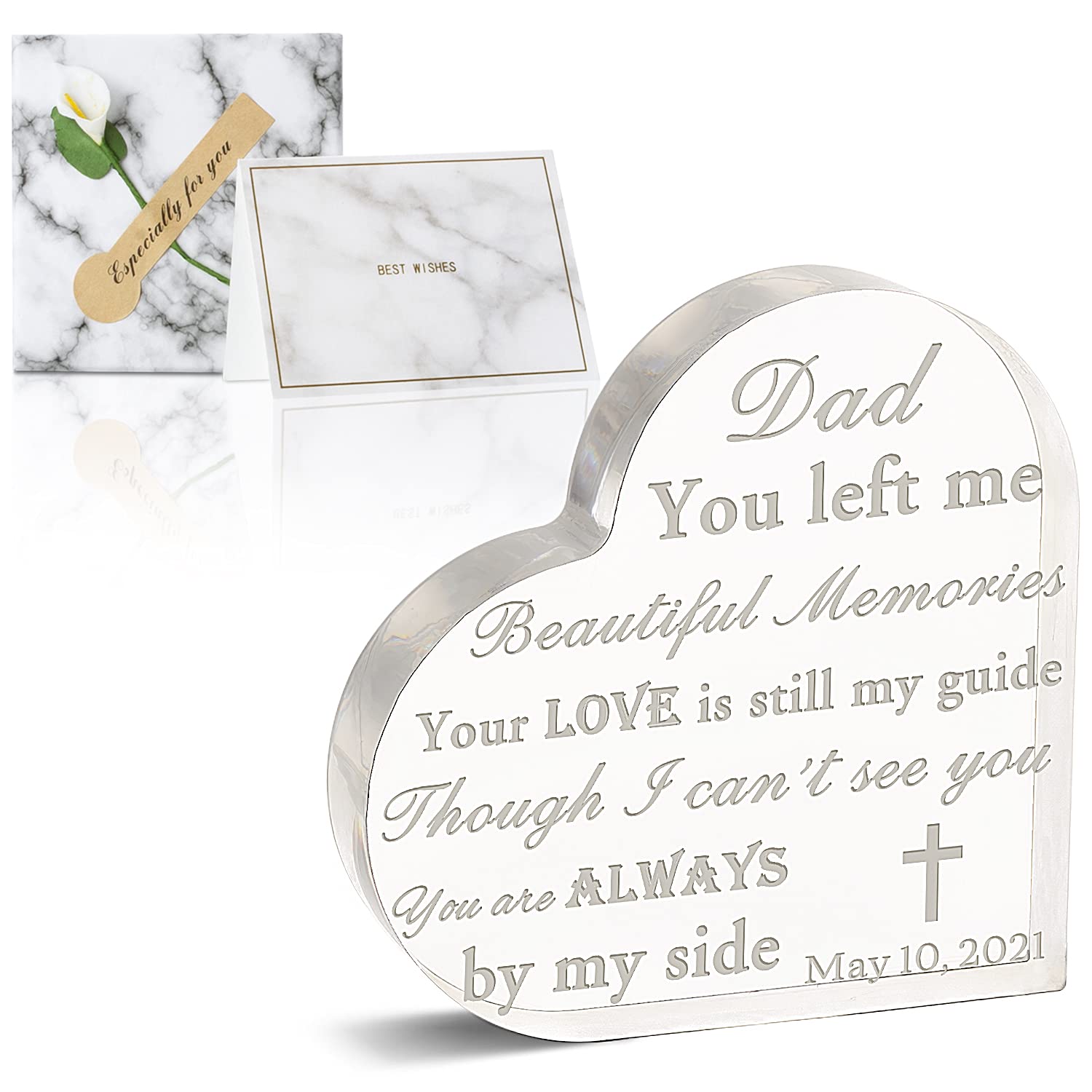 Buy Personalized In Memory of Dad Memorial Gifts for Loss of Dad