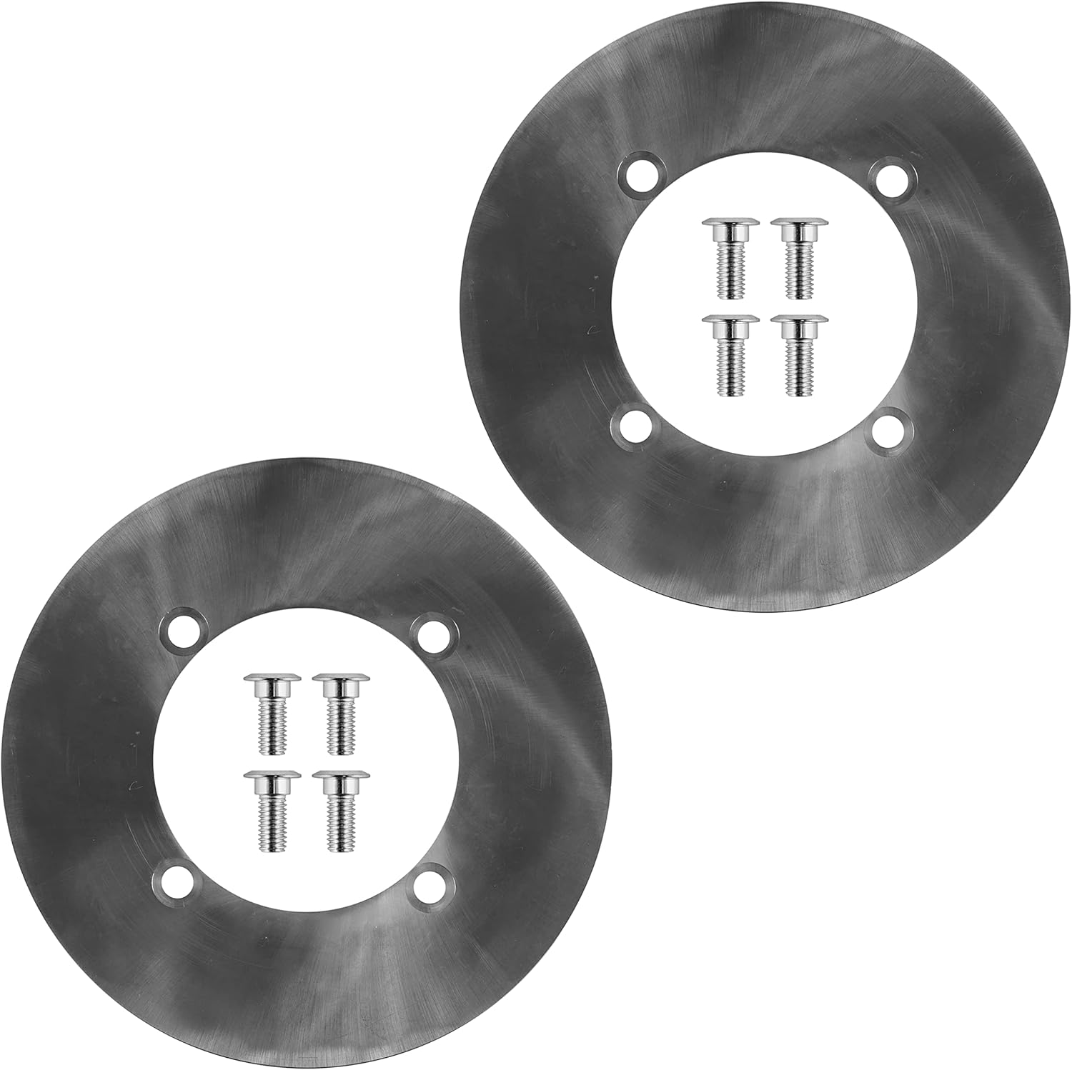 Caltric 2x Front/Rear Brake Disc Rotor with Bolts Compatible with Yamaha Viking 700 YXM700 EPS 2014-2026