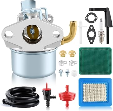 696981 Carburetor for 900 Series INTEK Motor 190cc 205cc 206cc for Coleman Powermate 3200 Generator for Intek 206 5.5hp Engine Powered Craftsman Tiller, Garden Tiller
