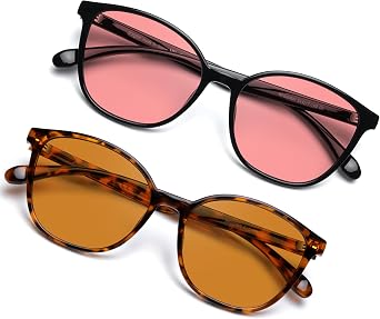 Blue Light Blocking Computer Glasses for Women | UV400 Protection, Anti UV Glare & Screen Fatigue, Lightweight Frame, TV Phone Gaming Work Daily Use