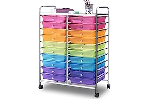 20 Drawer Rolling Storage Cart: The Ultimate Organizer for Your Space