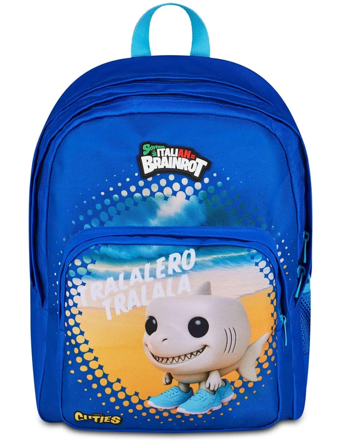 Generico Zaino + Astuccio Italian Brainrot | Set Scuola trallalero trallala Brainrot | School Pack Completo Zaino Scuola Ergonomico con Astuccio coordinato 3 Scomparti