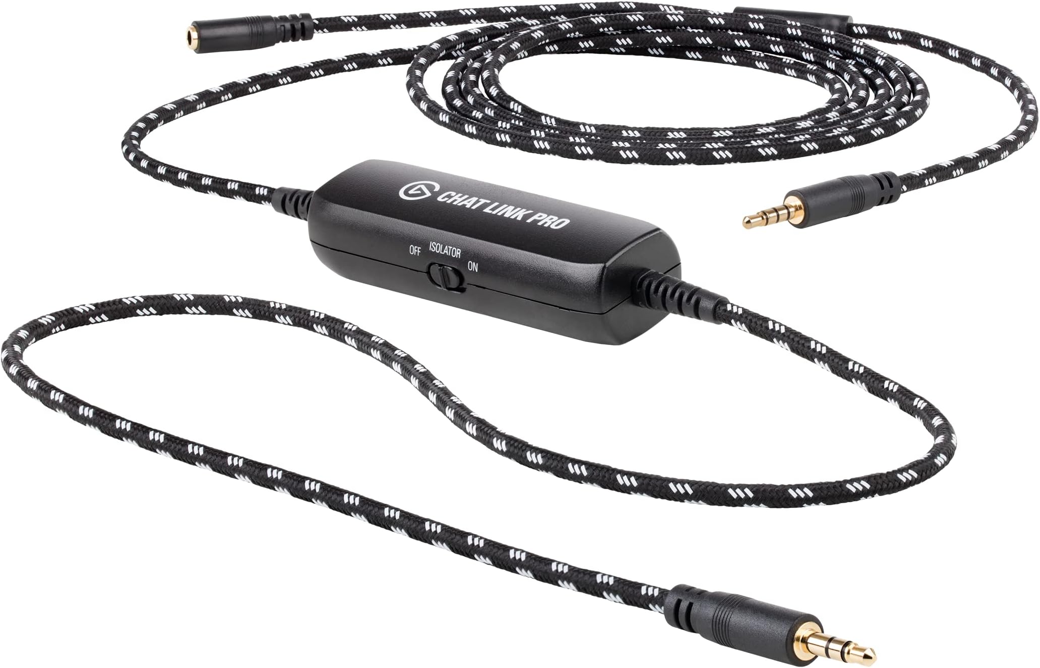 Elgato Chat Link Pro - Audio Adapter, for PS5, PS4, Nintendo Switch, Capture Voice Chat, Gameplay Sound, Extra Long Cable